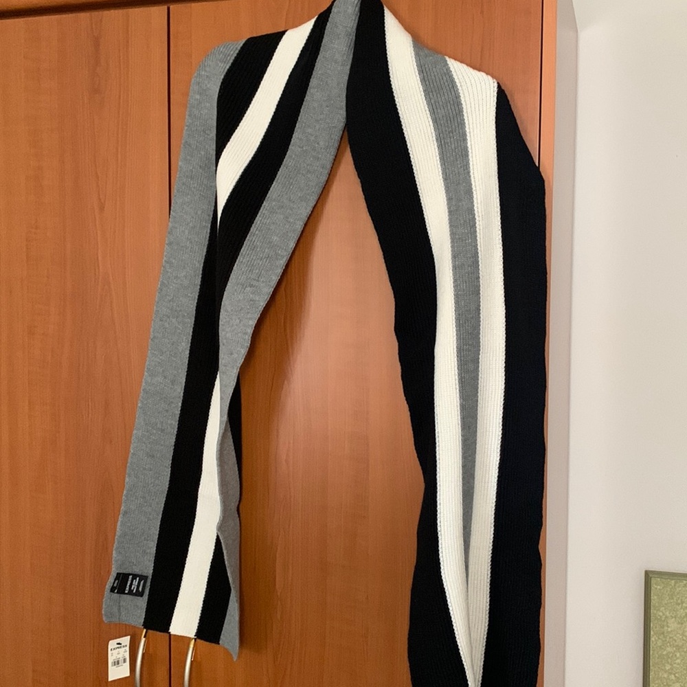 Express Scarf - black/gray/white